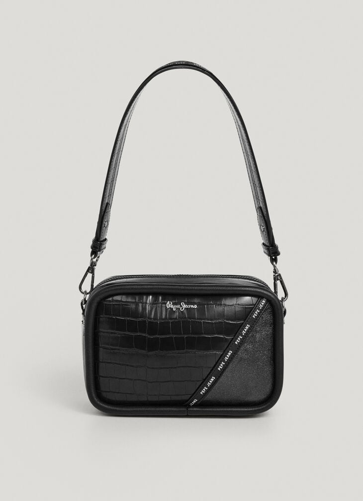 Pepe Jeans scales effect bag