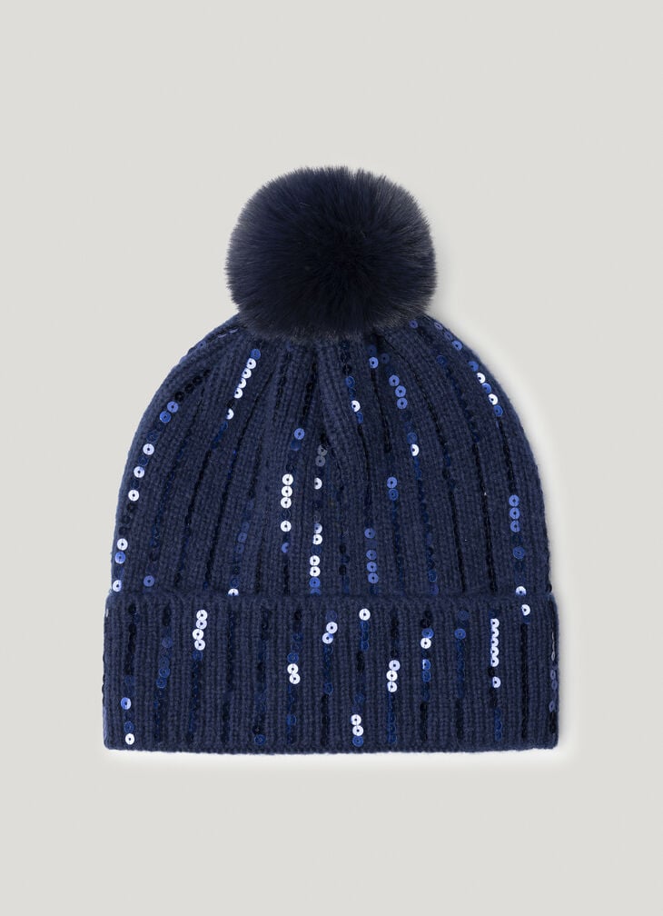 Pepe Jeans Sequin Hat And Scarf Set