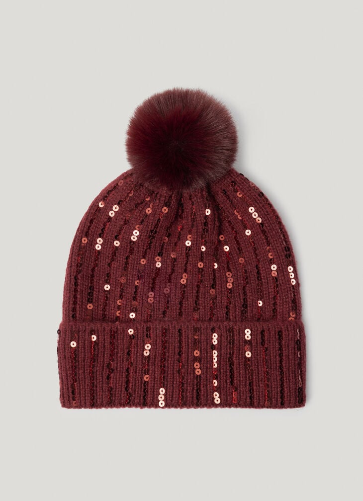 Pepe Jeans Sequin Hat And Scarf Set