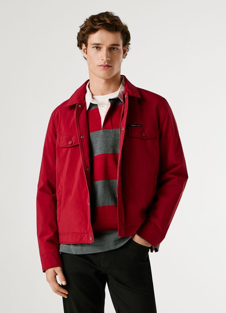 Pepe Jeans Shirt Collar Jacket