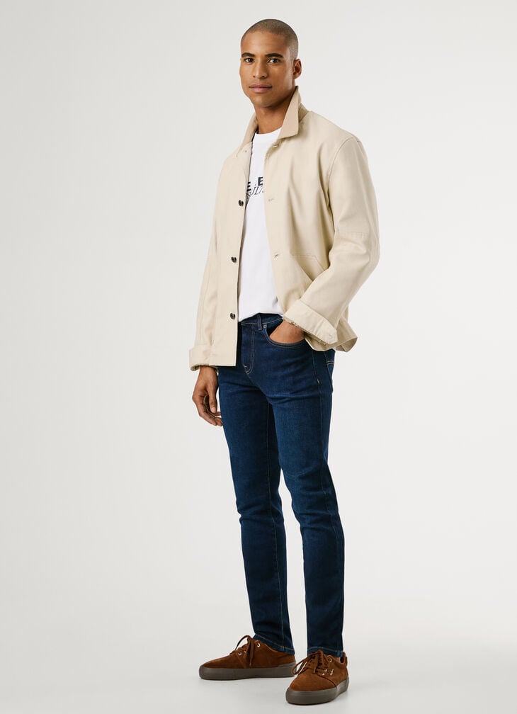 Pepe Jeans skinny fit mid-rise jeans - finsbury