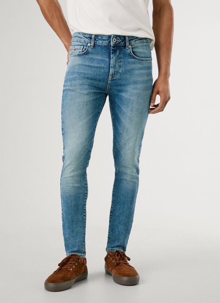 Pepe Jeans Skinny Fit Mid-rise Jeans - Finsbury