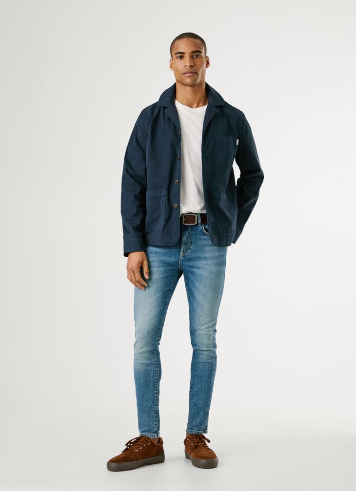 Pepe Jeans skinny fit mid-rise jeans - finsbury