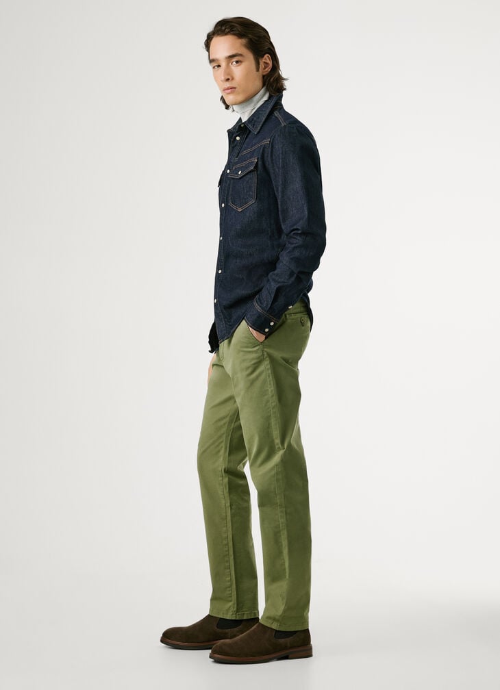 Pepe Jeans slim fit chino trousers