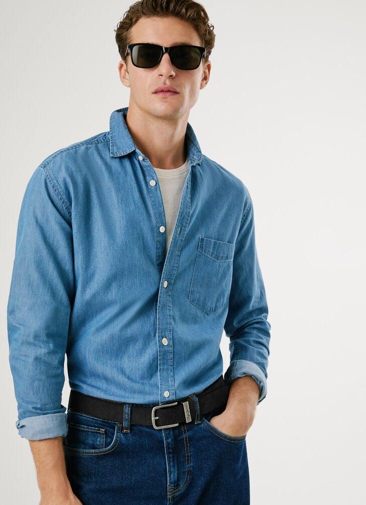 Pepe Jeans Slim Fit Denim Shirt