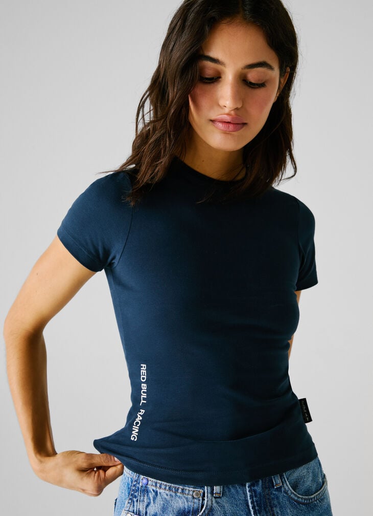 Pepe Jeans slim fit logo print t-shirt