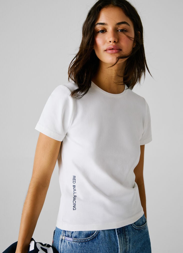 Pepe Jeans slim fit logo print t-shirt