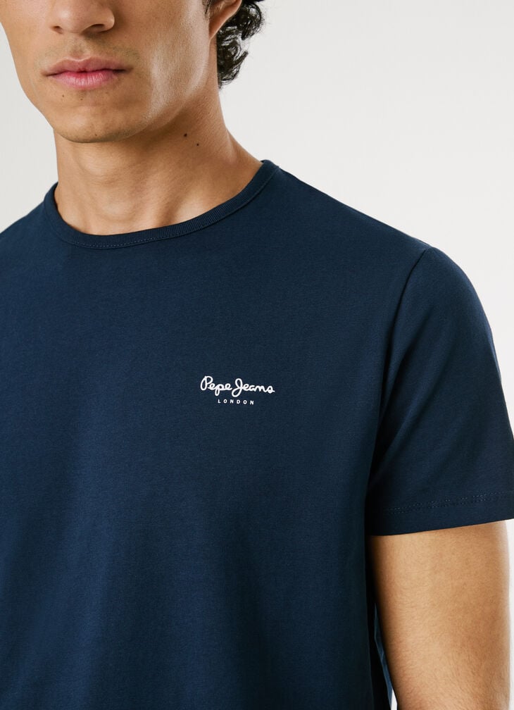 Pepe Jeans Slim Fit Logo Print T-shirt