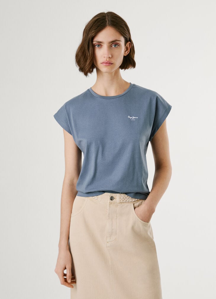 Pepe Jeans Slim Fit Logo Print T-shirt