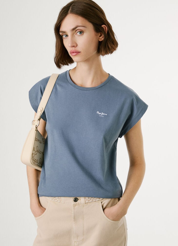 Pepe Jeans slim fit logo print t-shirt