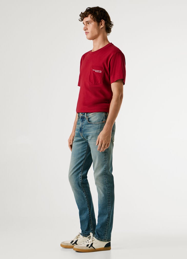 Pepe Jeans Slim Fit Mid-rise Jeans - Hatch