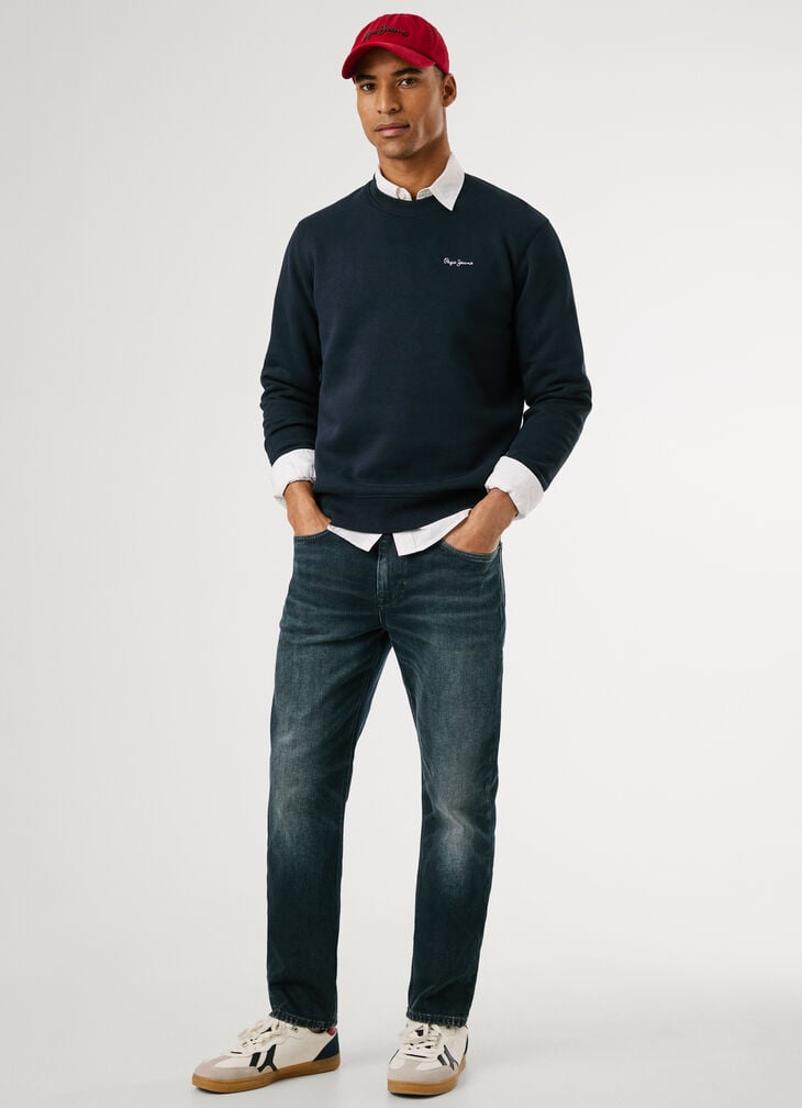 Pepe Jeans slim fit mid-rise jeans - hatch