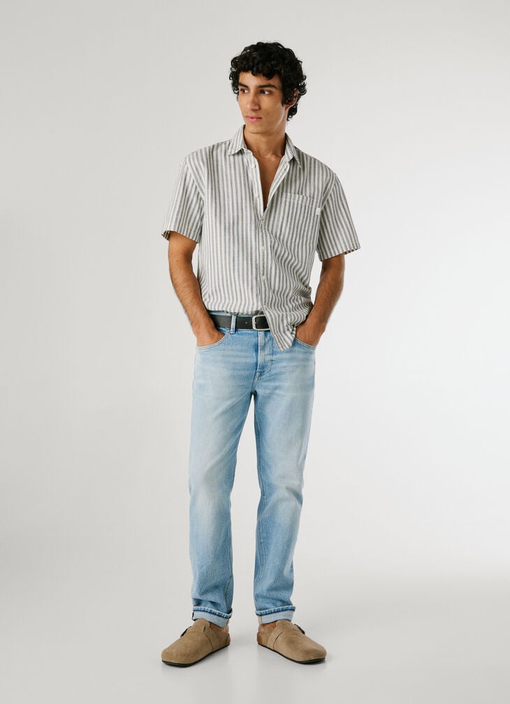 Pepe Jeans slim fit mid-rise jeans - hatch