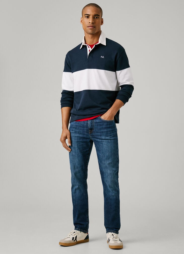Pepe Jeans slim fit mid-rise jeans - hatch