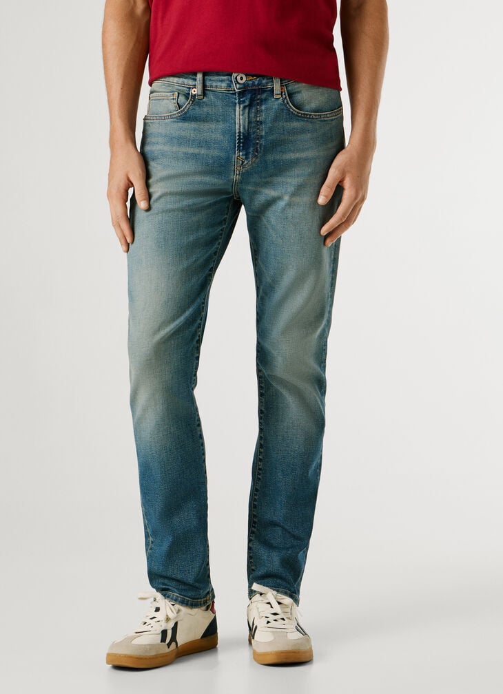 Pepe Jeans Slim Fit Mid-rise Jeans - Hatch
