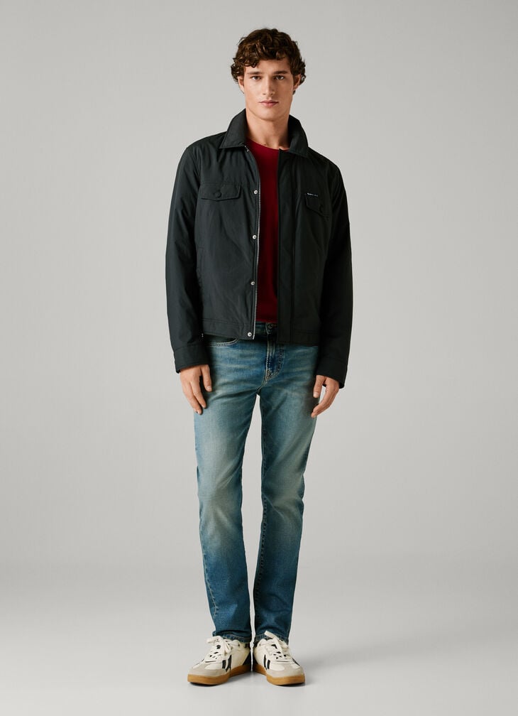 Pepe Jeans slim fit mid-rise jeans - hatch