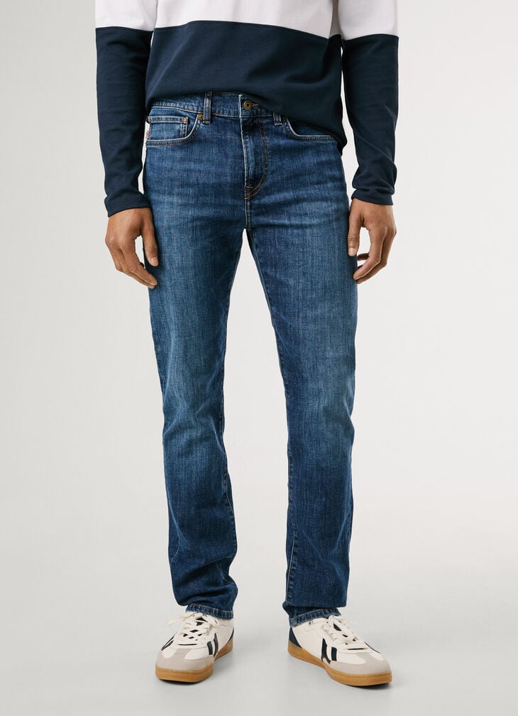 Pepe Jeans Slim Fit Mid-rise Jeans - Hatch