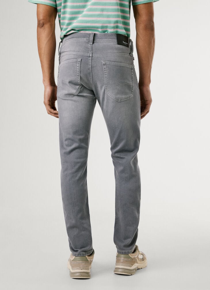 Pepe Jeans Slim Fit Mid-rise Jeans - Track