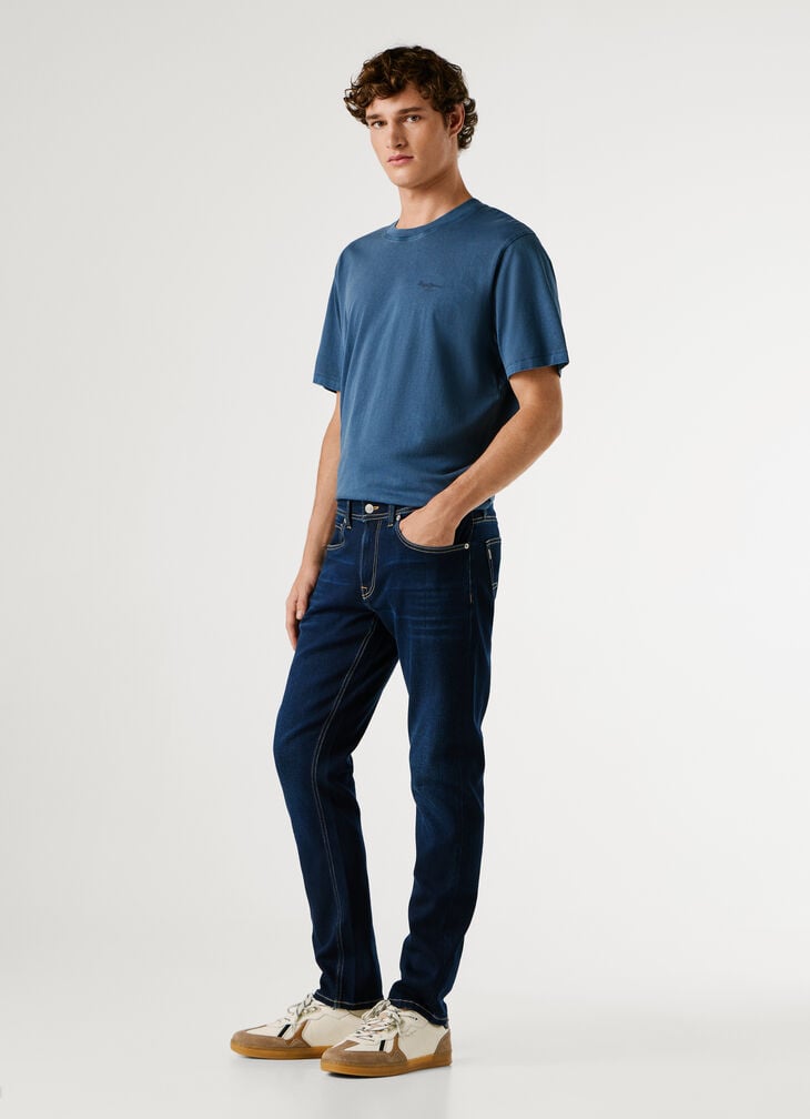 Pepe Jeans Slim Fit Mid-rise Jeans - Track