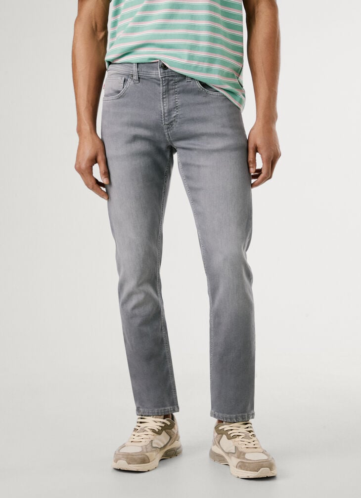 Pepe Jeans Slim Fit Mid-rise Jeans - Track