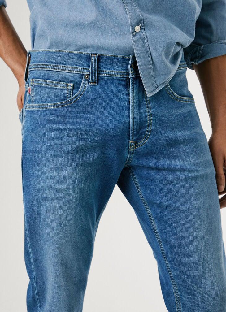 Pepe Jeans Slim Fit Mid-rise Jeans - Track