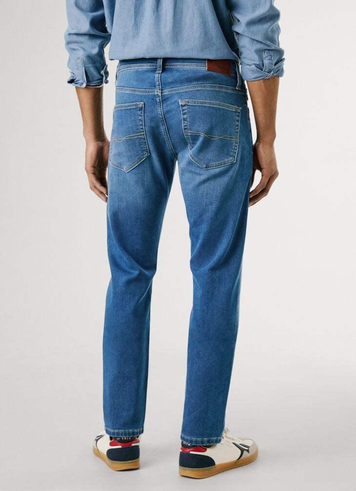 Pepe Jeans Slim Fit Mid-rise Jeans - Track
