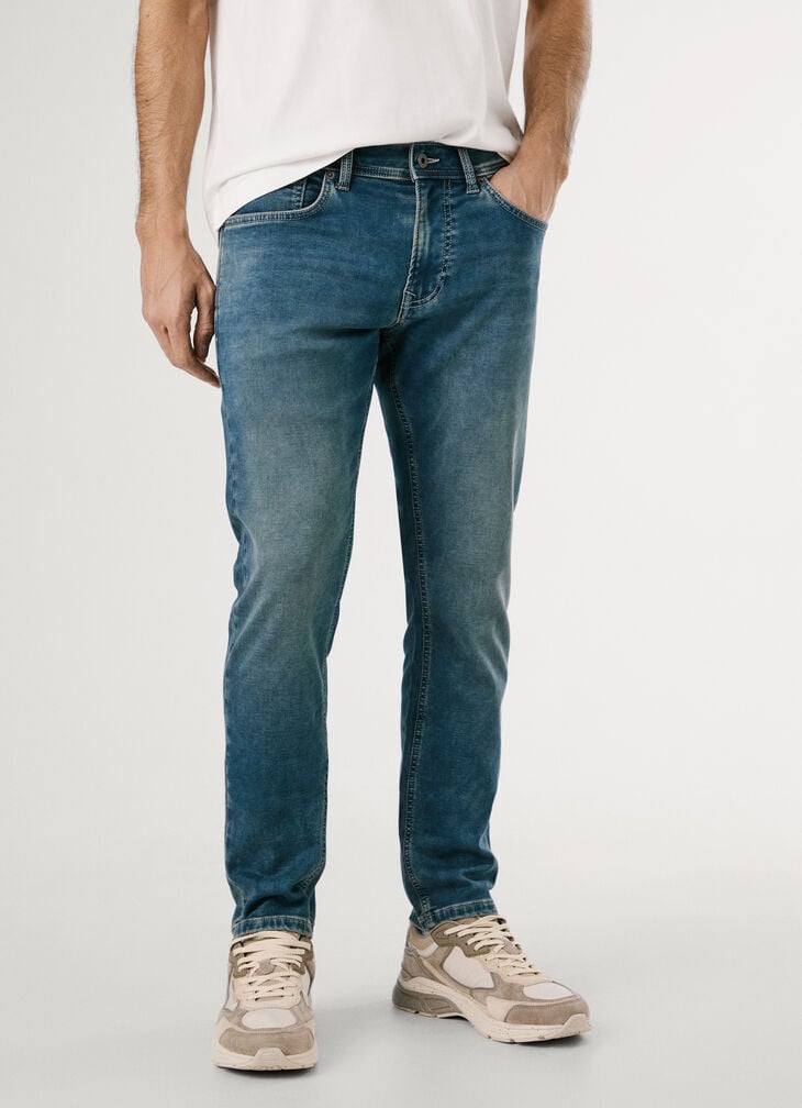 Pepe Jeans Slim Fit Mid-rise Jeans - Track