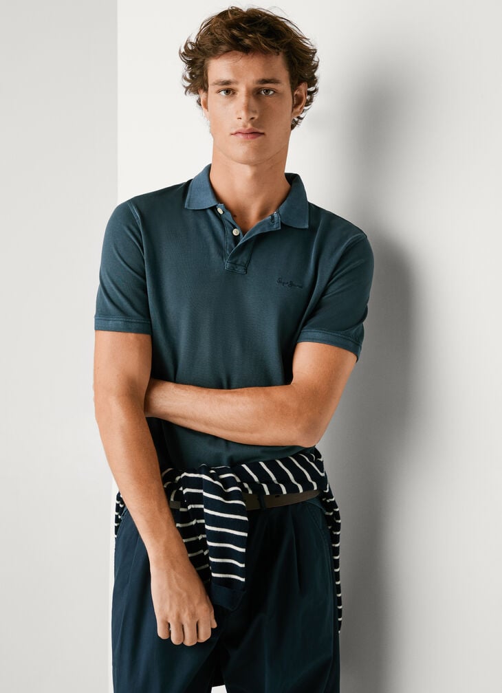 Pepe Jeans slim fit piqué polo