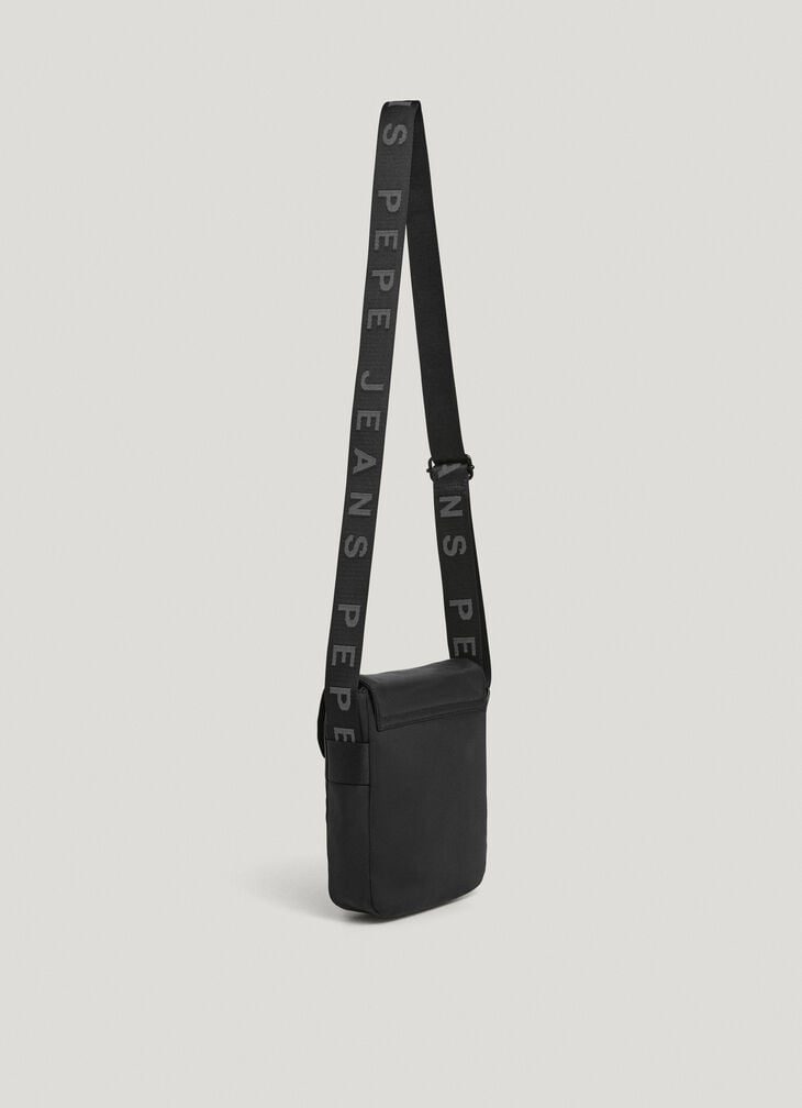 Pepe Jeans Snap Closure Reporter Bag