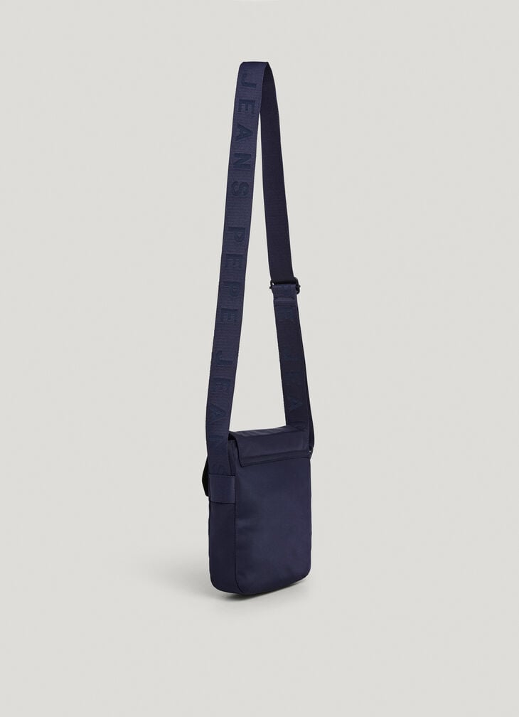 Pepe Jeans Snap Closure Reporter Bag