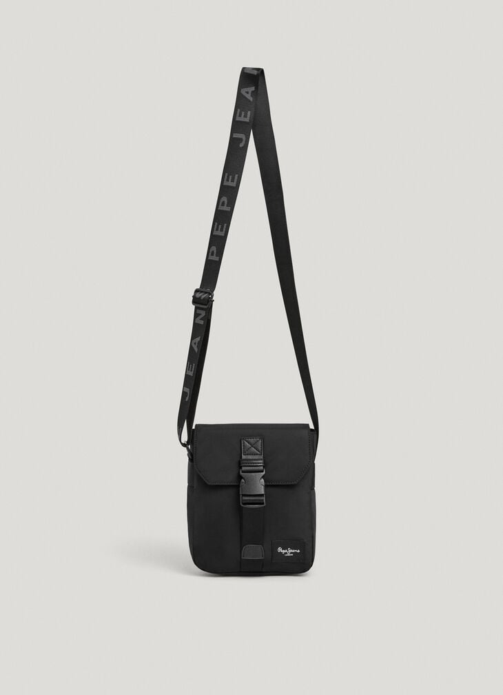 Pepe Jeans Snap Closure Reporter Bag