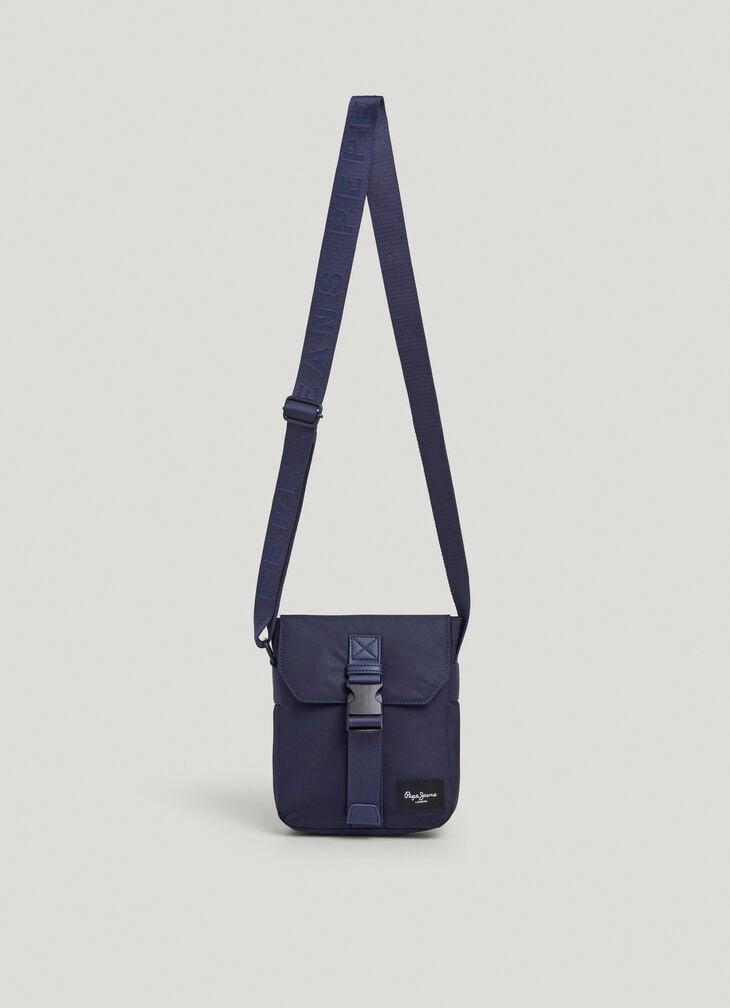 Pepe Jeans Snap Closure Reporter Bag