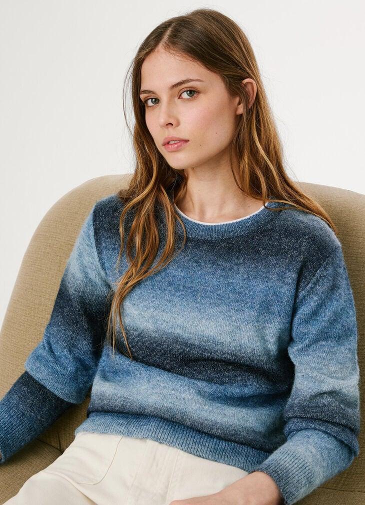 Pepe Jeans space dye knit jumper