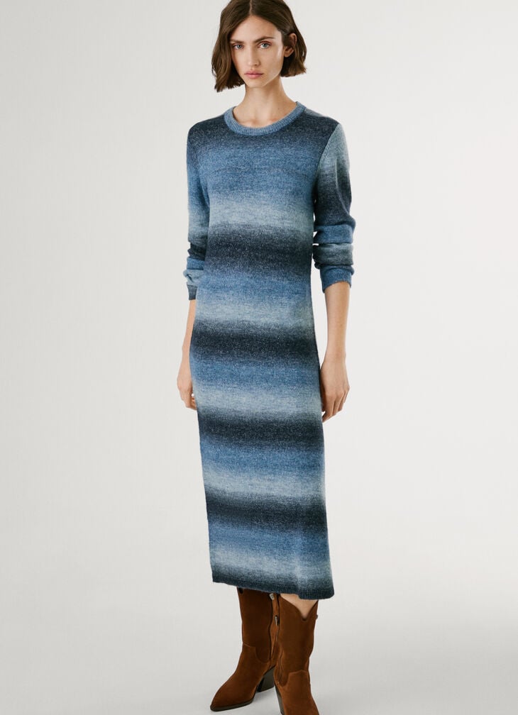 Pepe Jeans Space Dye Maxi Dress