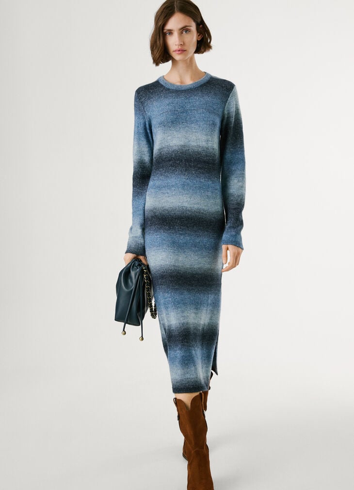 Pepe Jeans space dye maxi dress