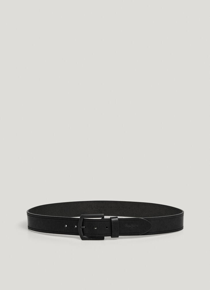 Pepe Jeans Square Buckle Leather Belt