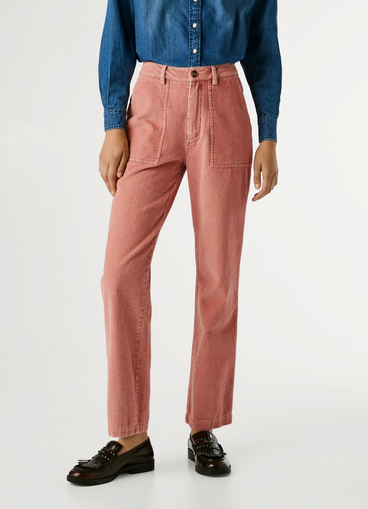 Pepe Jeans Straight Corduroy Trousers