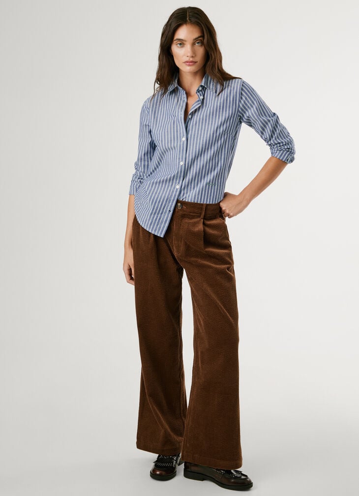 Pepe Jeans straight fit corduroy trousers
