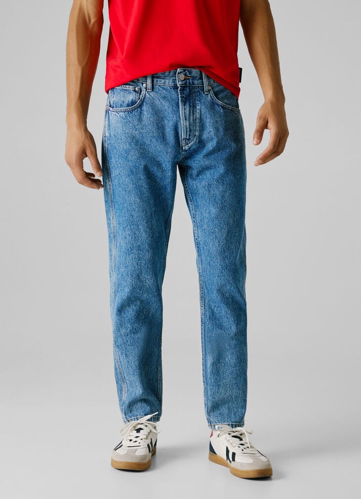 Pepe Jeans Straight Fit Mid-rise Jeans