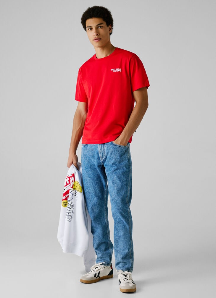 Pepe Jeans straight fit mid-rise jeans