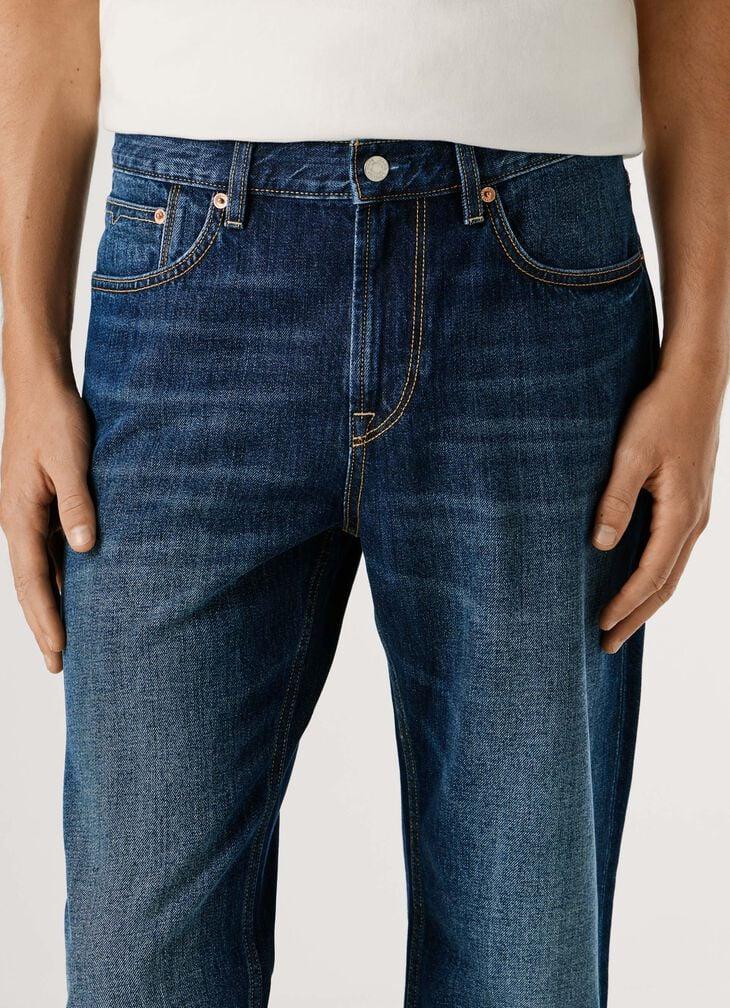 Pepe Jeans Straight Fit Mid-rise Jeans - Byron