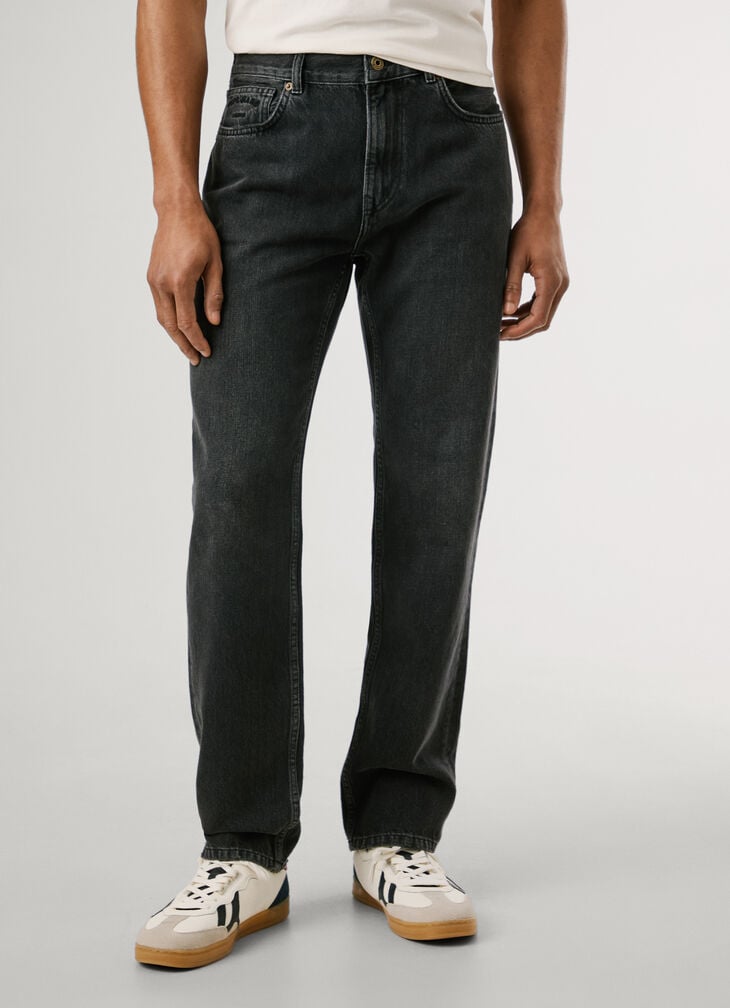Pepe Jeans Straight Fit Mid-rise Jeans - Byron