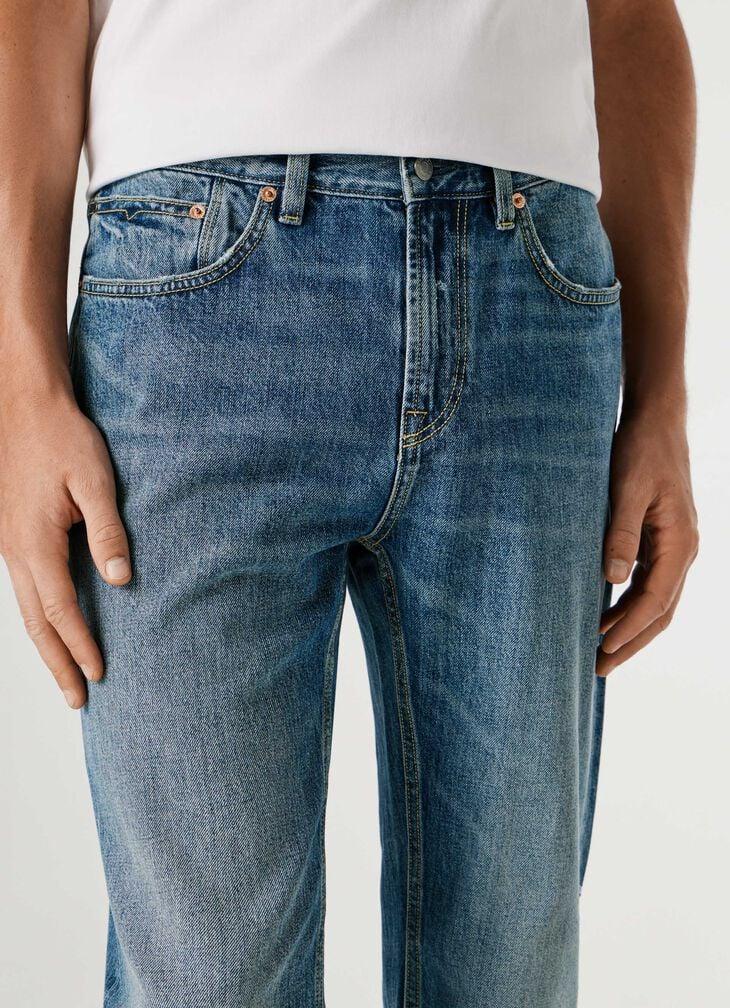 Pepe Jeans Straight Fit Mid-rise Jeans - Byron