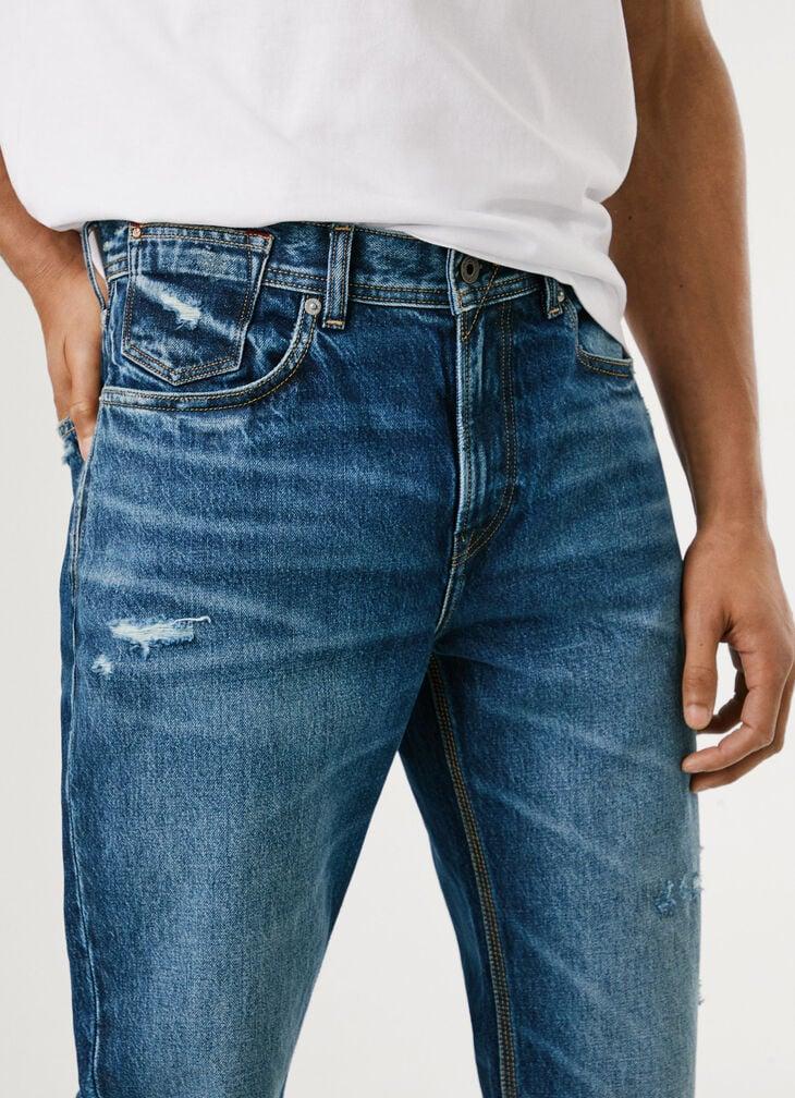 Pepe Jeans Straight Fit Mid-rise Jeans - Byron
