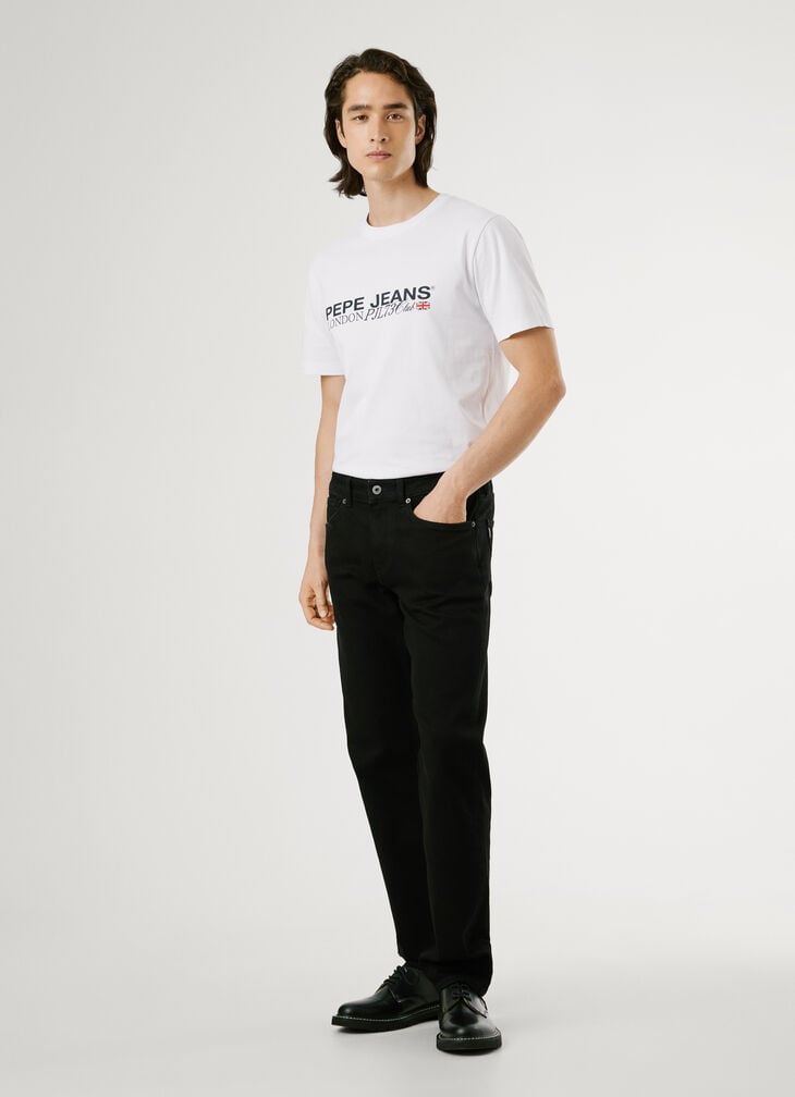 Pepe Jeans Straight Fit Mid-rise Jeans - Cash