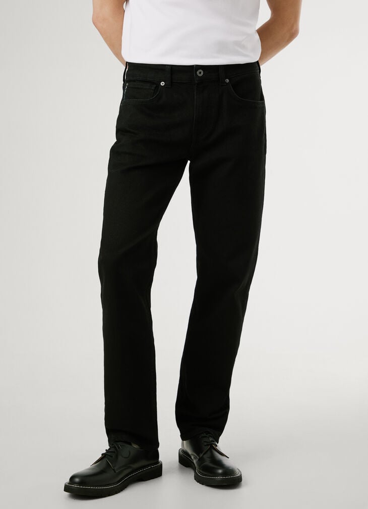 Pepe Jeans Straight Fit Mid-rise Jeans - Cash