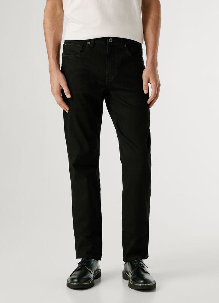 Pepe Jeans Straight Fit Mid-rise Jeans - Cash
