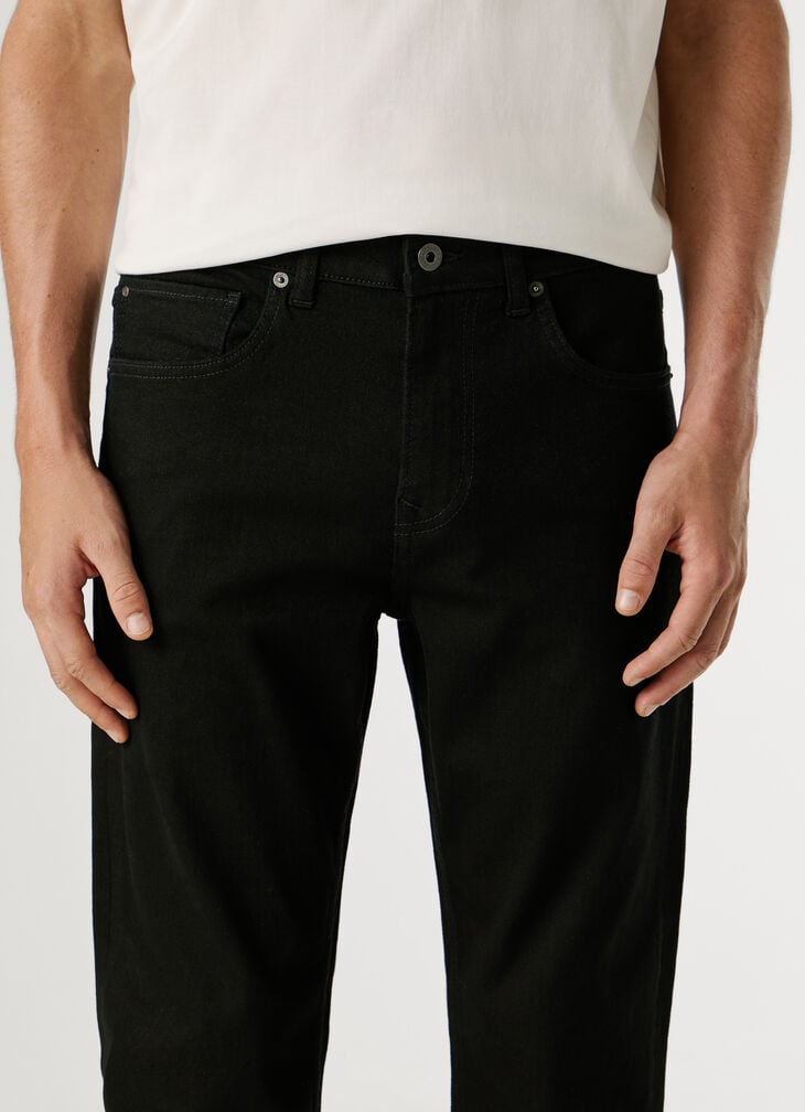 Pepe Jeans Straight Fit Mid-rise Jeans - Cash