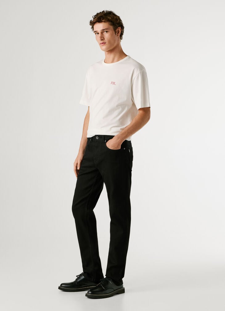 Pepe Jeans Straight Fit Mid-rise Jeans - Cash