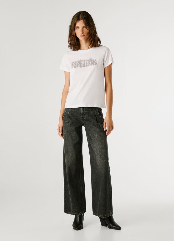 Pepe Jeans Strass Logo T-shirt